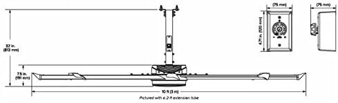 Big Ass Fans E Series 10 ft Industrial 6 Blade Ceiling Fan