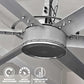 Heavy-Duty 236" Industrial Ceiling Fan with Adjustable Fan Downrod– Most Giant Fan, High-Performance Cooling for Large Spaces