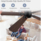 ZMISHIBO 52" Ceiling Fans with Lights Indoor Ceiling Fan