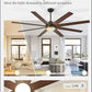 65 Inch Ceiling Fans Indoor/Outdoor 8 Blades