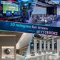 150CM (59-inch) Large 3D Hologram Fan – Commercial Advertising Display, 8-Blade LED Holographic Projector, WiFi & APP Control, Secure Flight Case Packaging